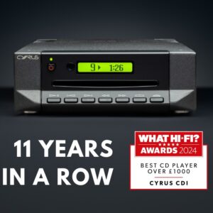 The CDi has won the 'Best CD Player over £1,000' for the 11th year in a row